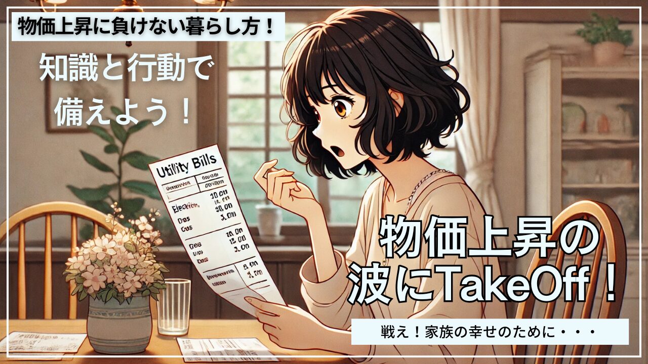 物価上昇に負けない暮らし方サムネ