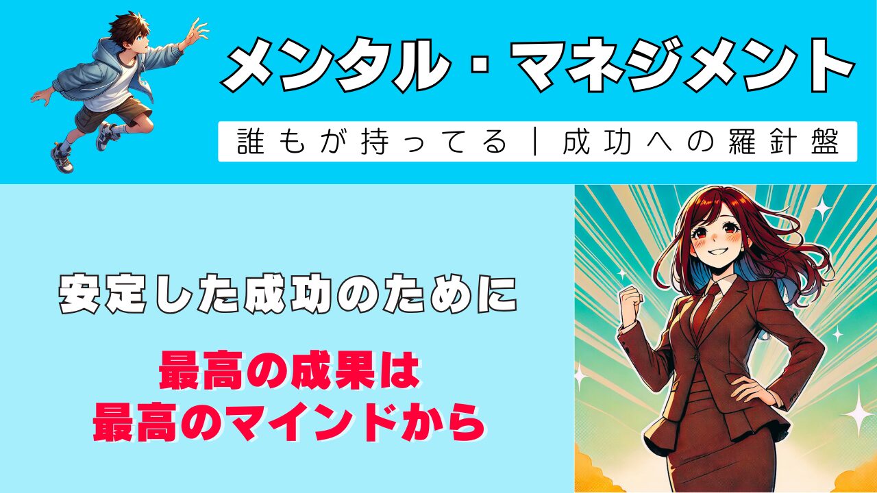 最高の成果は最高のマインドから